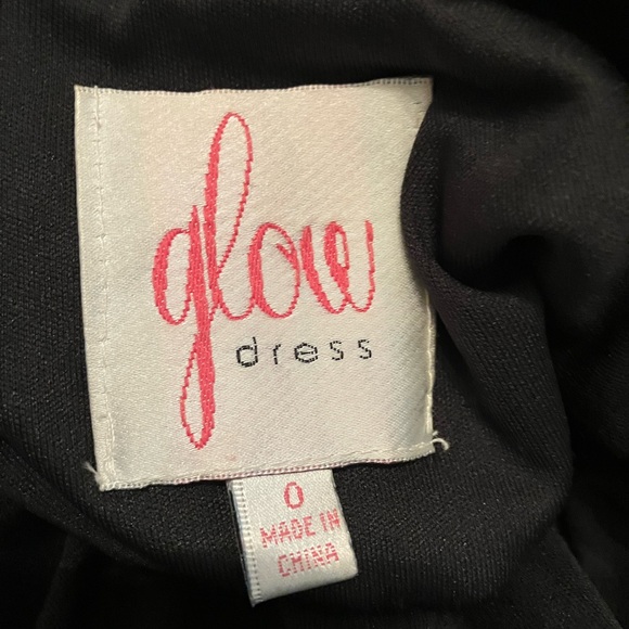 SOLD OUT Glow Colors Metallic Jersey Cutout Gown SZ 0 Prom Cocktail Evening - Picture 3 of 3